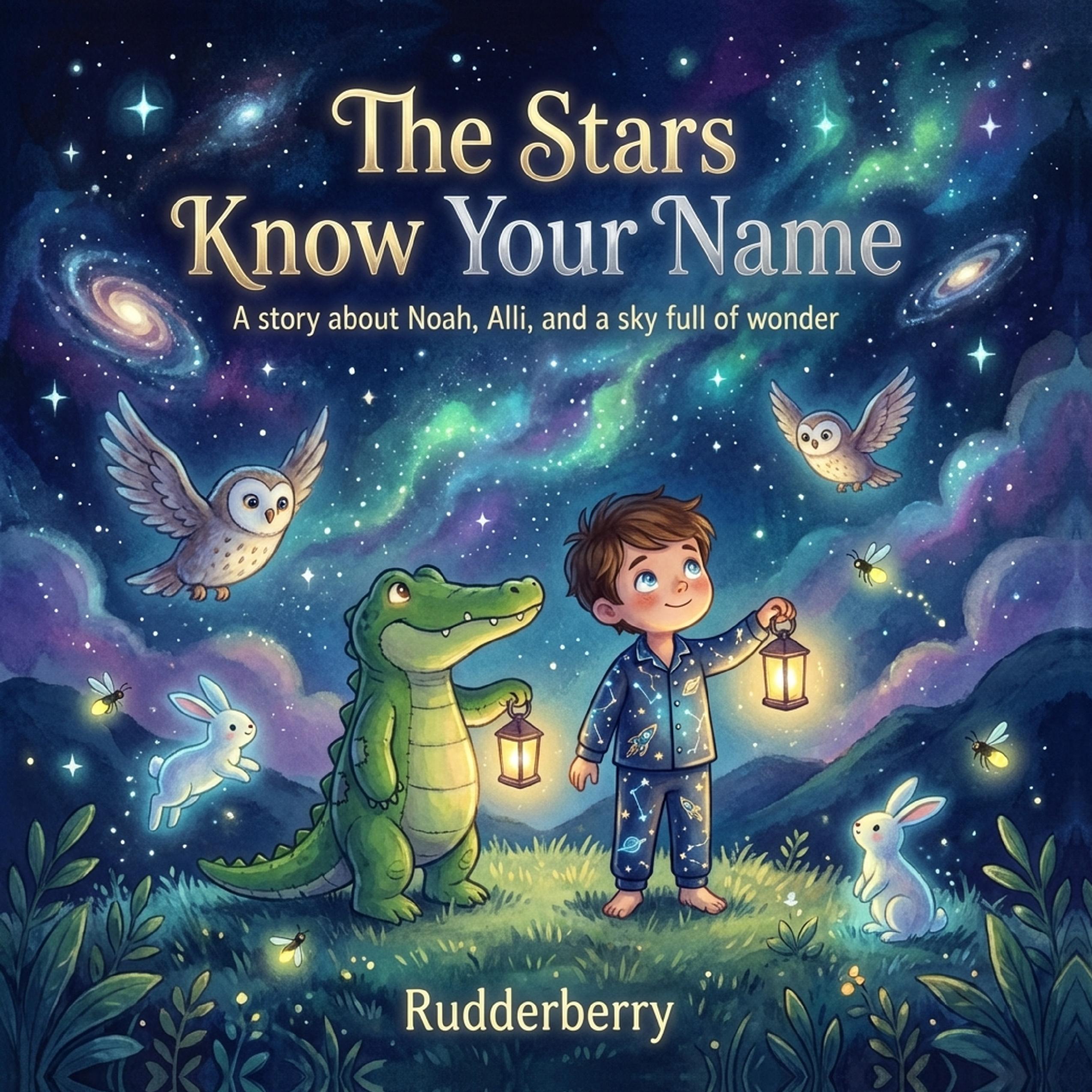 The Stars Know Your Name - a personalized children's book